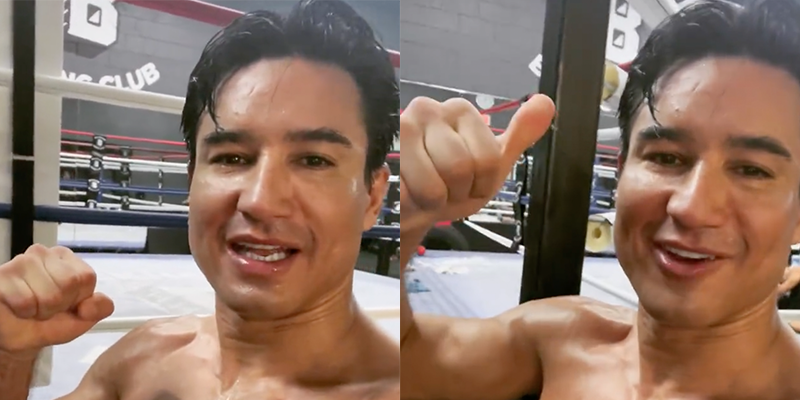 Mario Lopez Says ‘Age Ain’t Nothin’ But a Number’ in a Shirtless Selfie Celebrating His Birthday